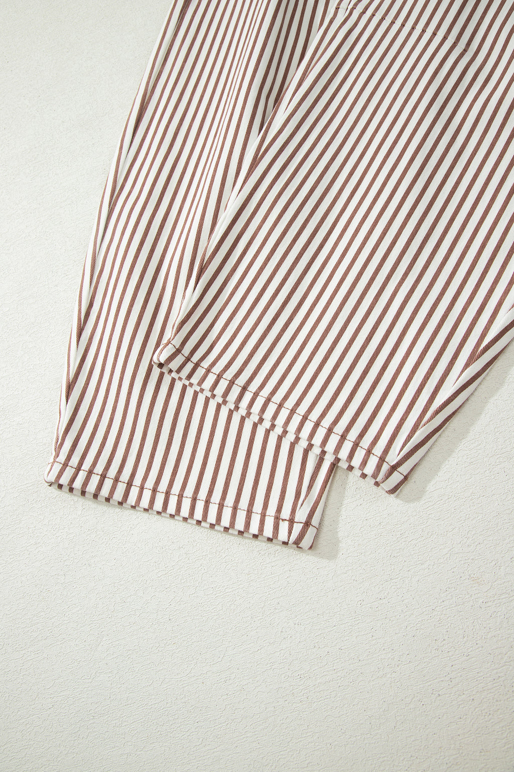 Striped Casual Barrel Jeans