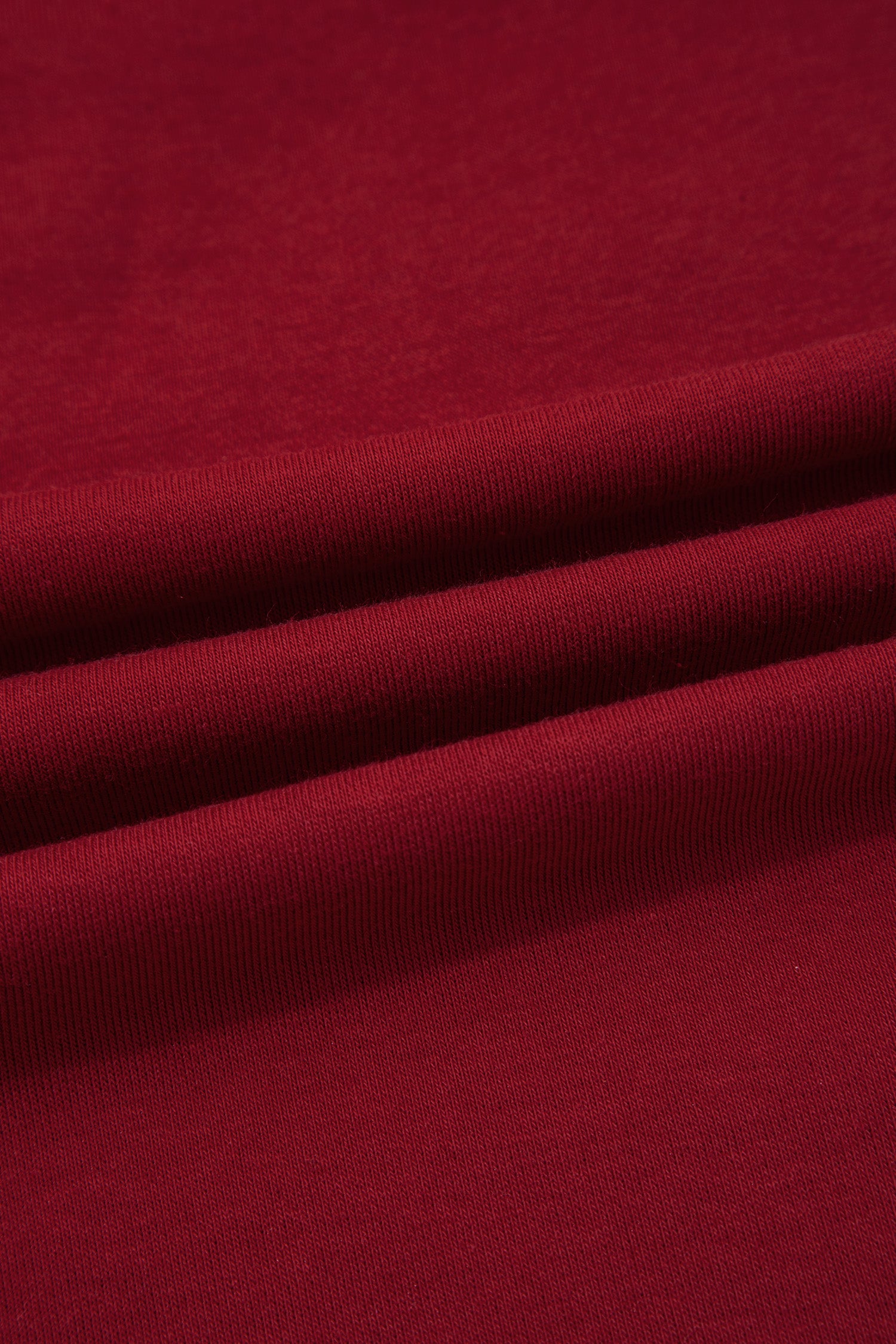 Racing Red Drop Shoulder Boxy Tee and Barrel Pants Set