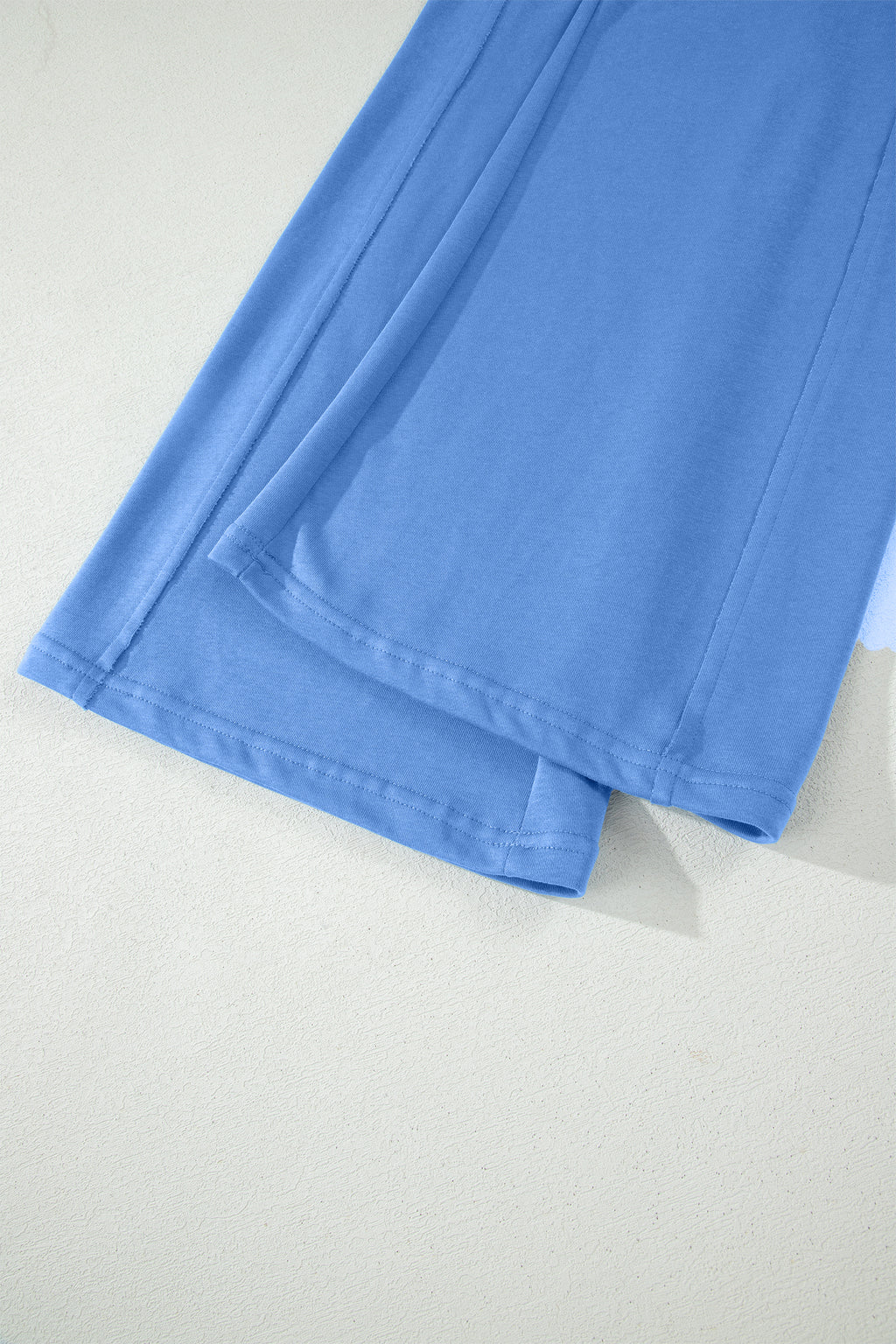 Solid Cover Oversize Tee Pocketed Casual Pants 2pcs Outfit