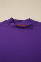 Light Grey Reversible Contrast-Stitched T-Shirt