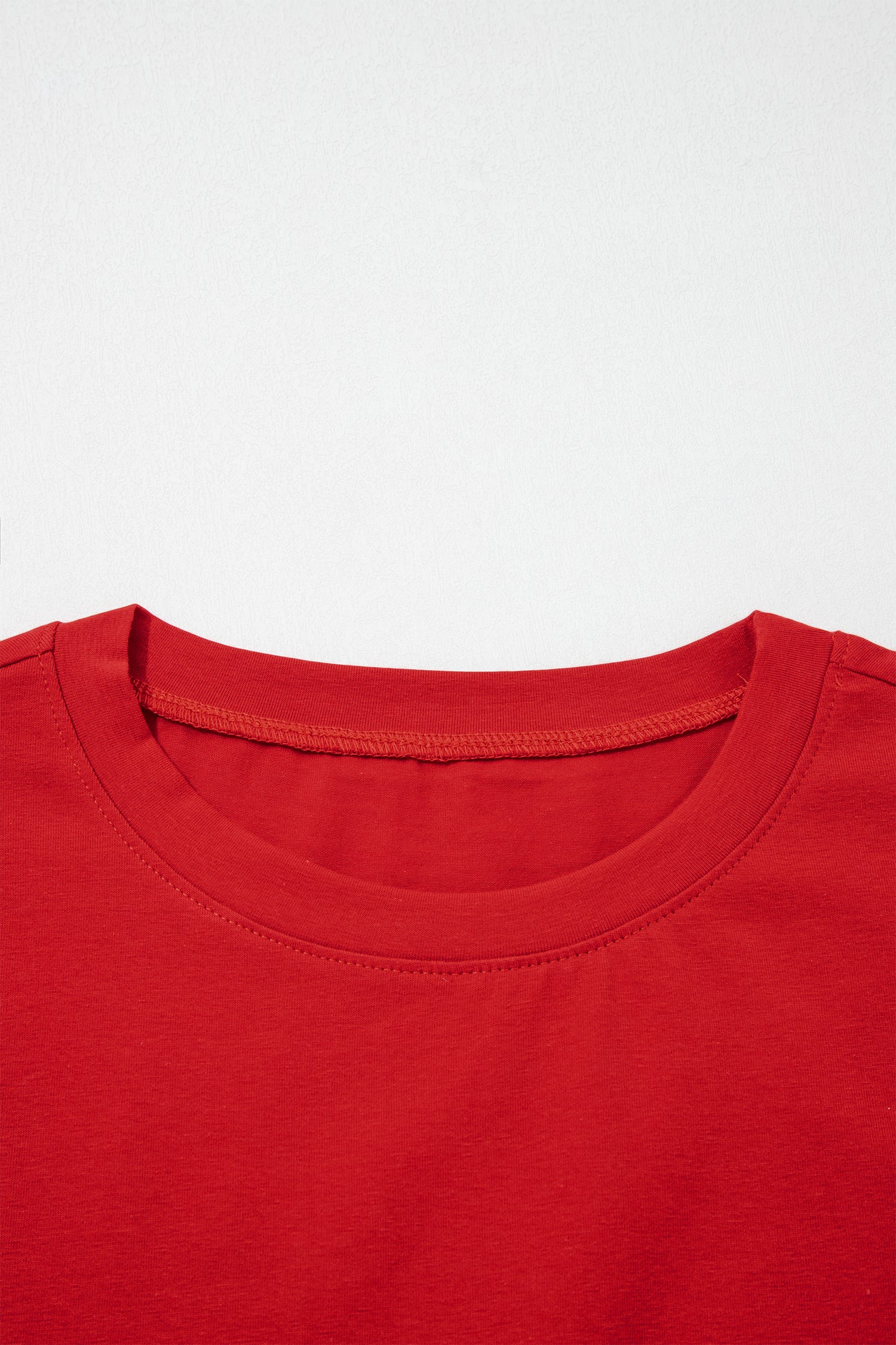 Varsity Striped Short Sleeve Crew Neck T Shirt