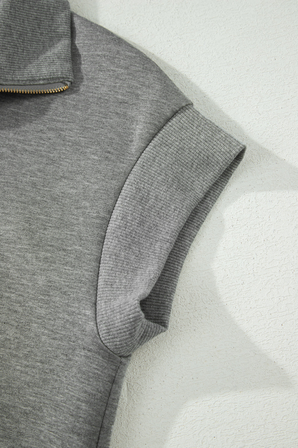Half Zip Polo Tee Casual Pant Set