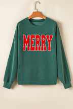JOLLY Corded Long Sleeve Top and Pockets Pants Set