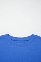 Varsity Striped Short Sleeve Crew Neck T Shirt