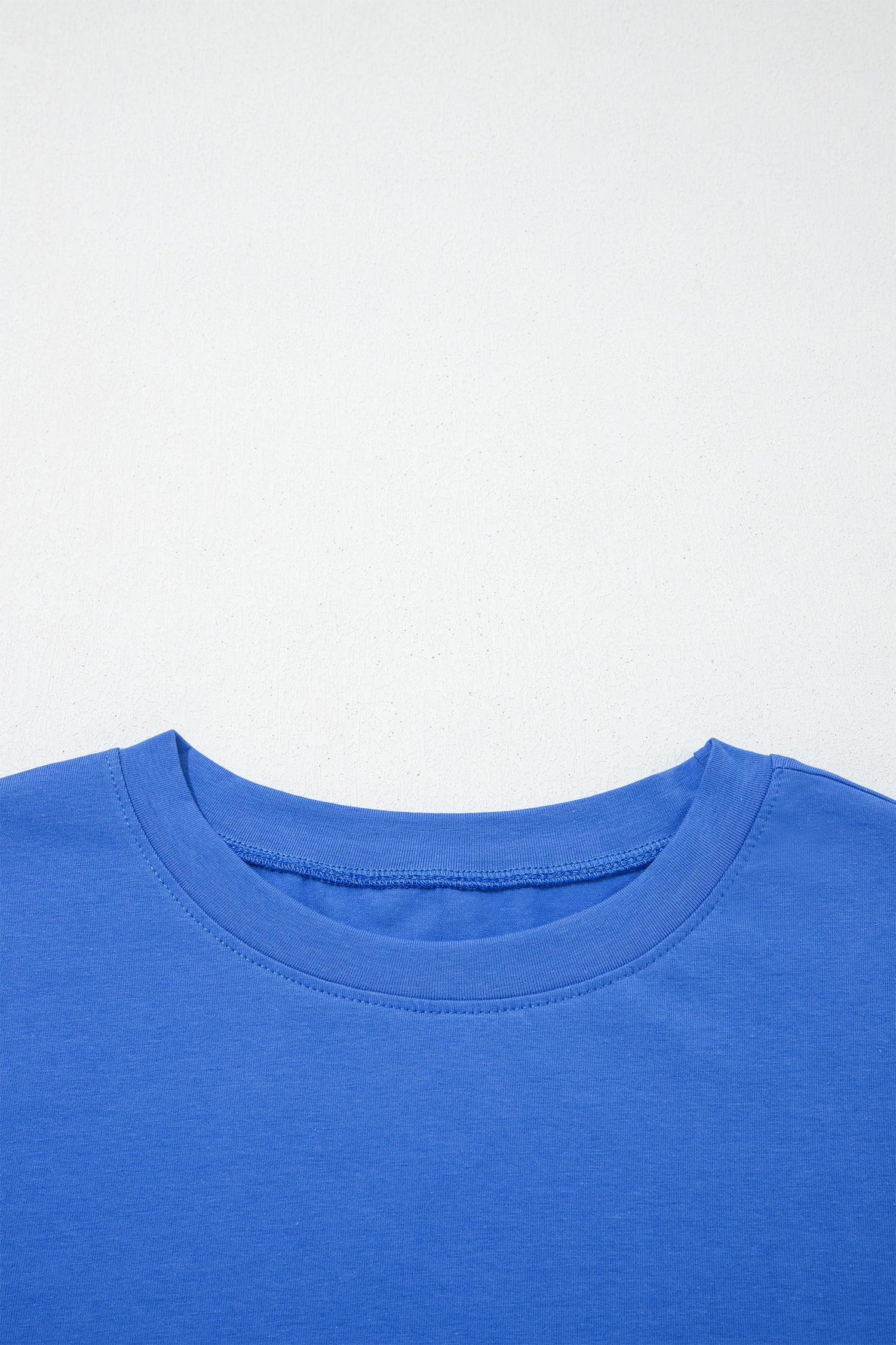 Varsity Striped Short Sleeve Crew Neck T Shirt