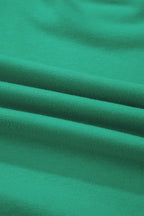 Solid Color Loose Tee Drawstring Shorts 2pcs Outfit