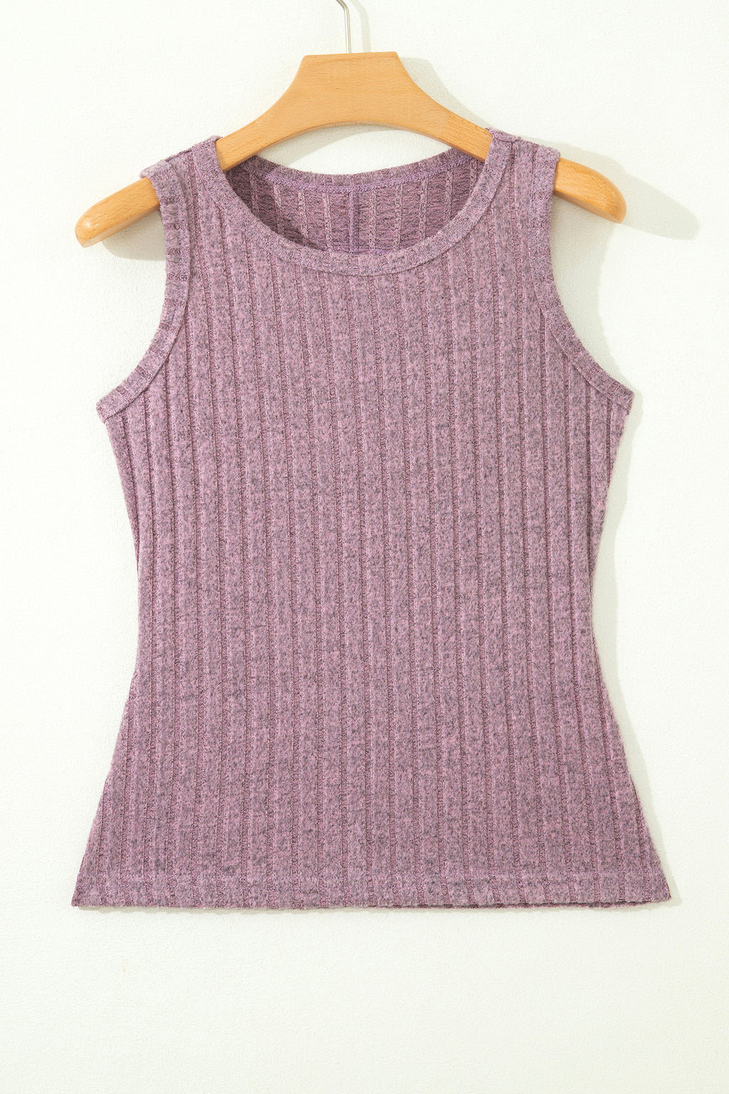 Slim Ribbed Mineral Wash Tank Top