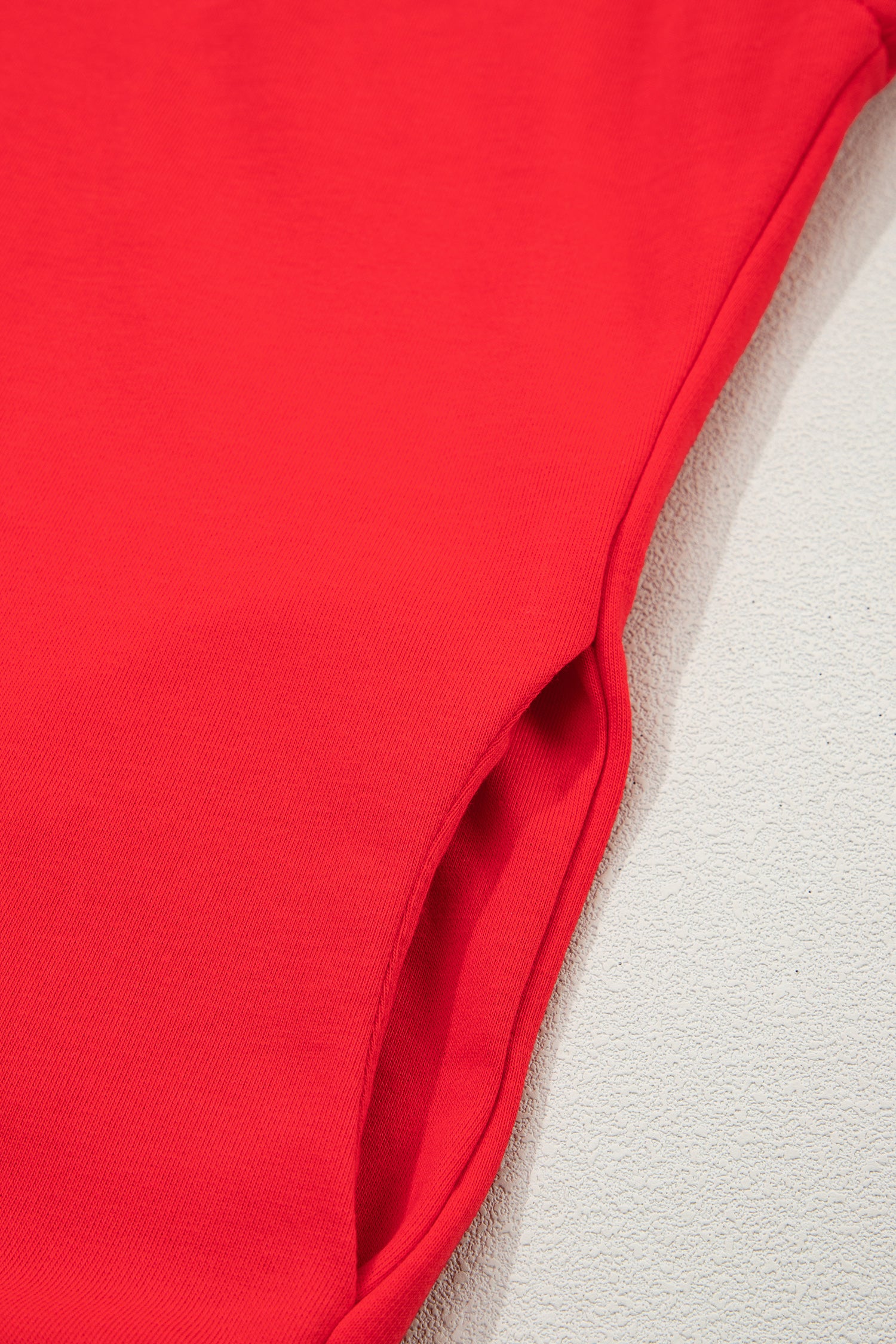 Solid Color High Neck Cap Sleeve Loose Top