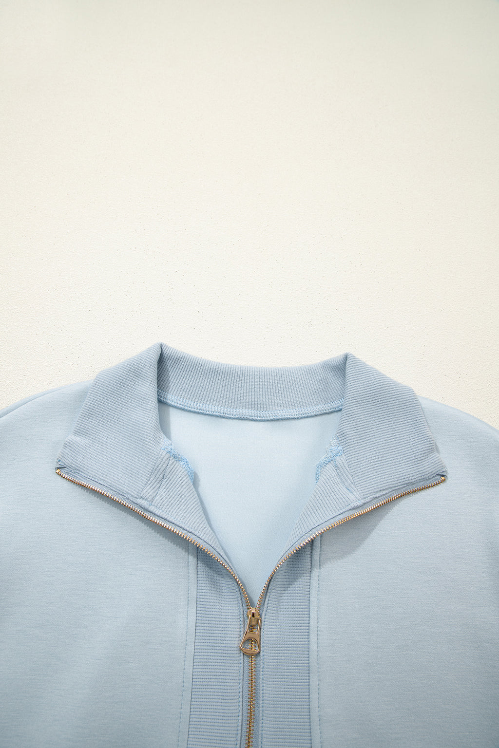 Half Zip Polo Tee Casual Pant Set