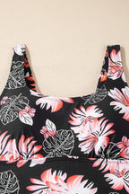 Scoop Neck Adjustable Tankini and Matching Skort Bathing Suit