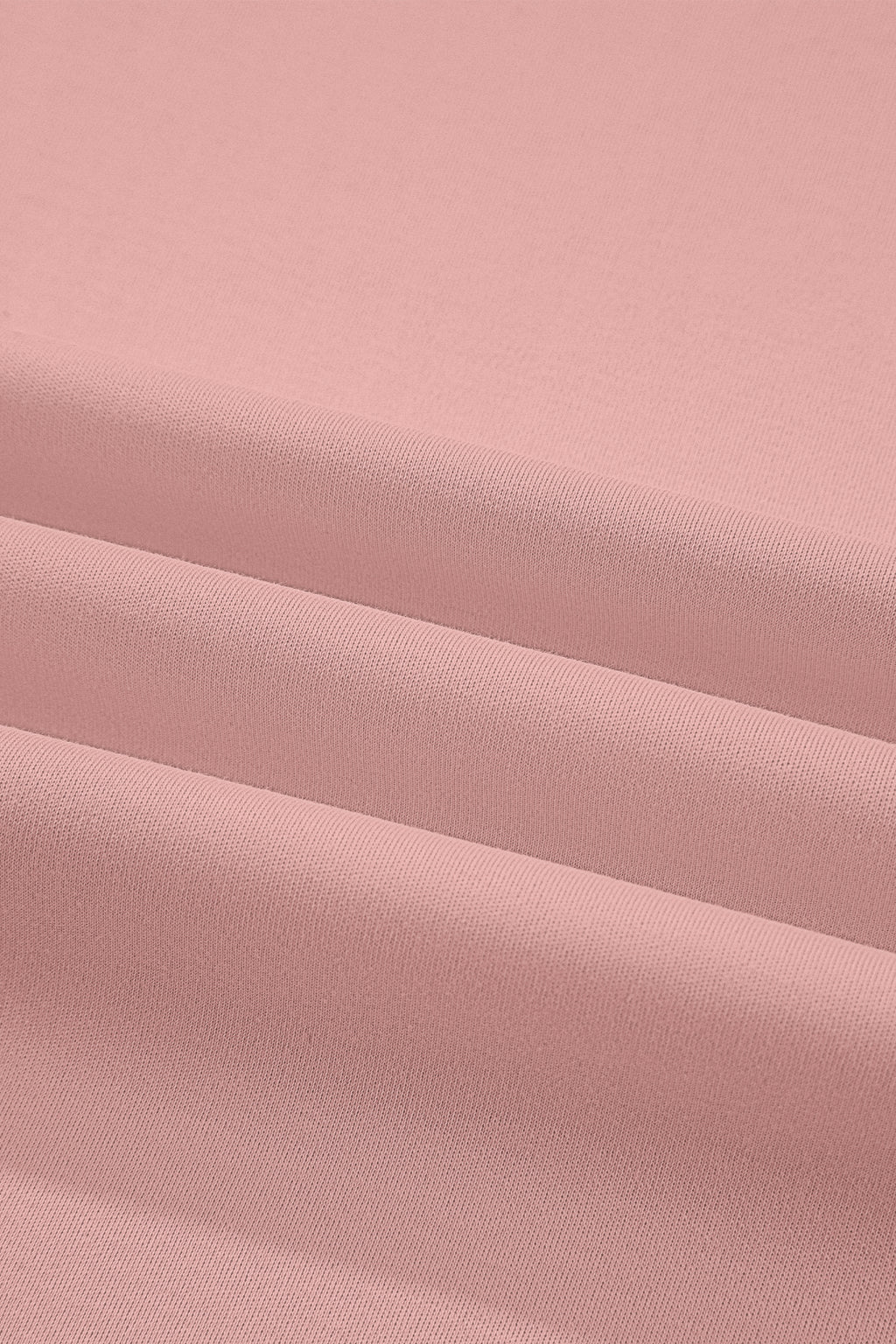 Solid Colour High Neck Oversize Tee