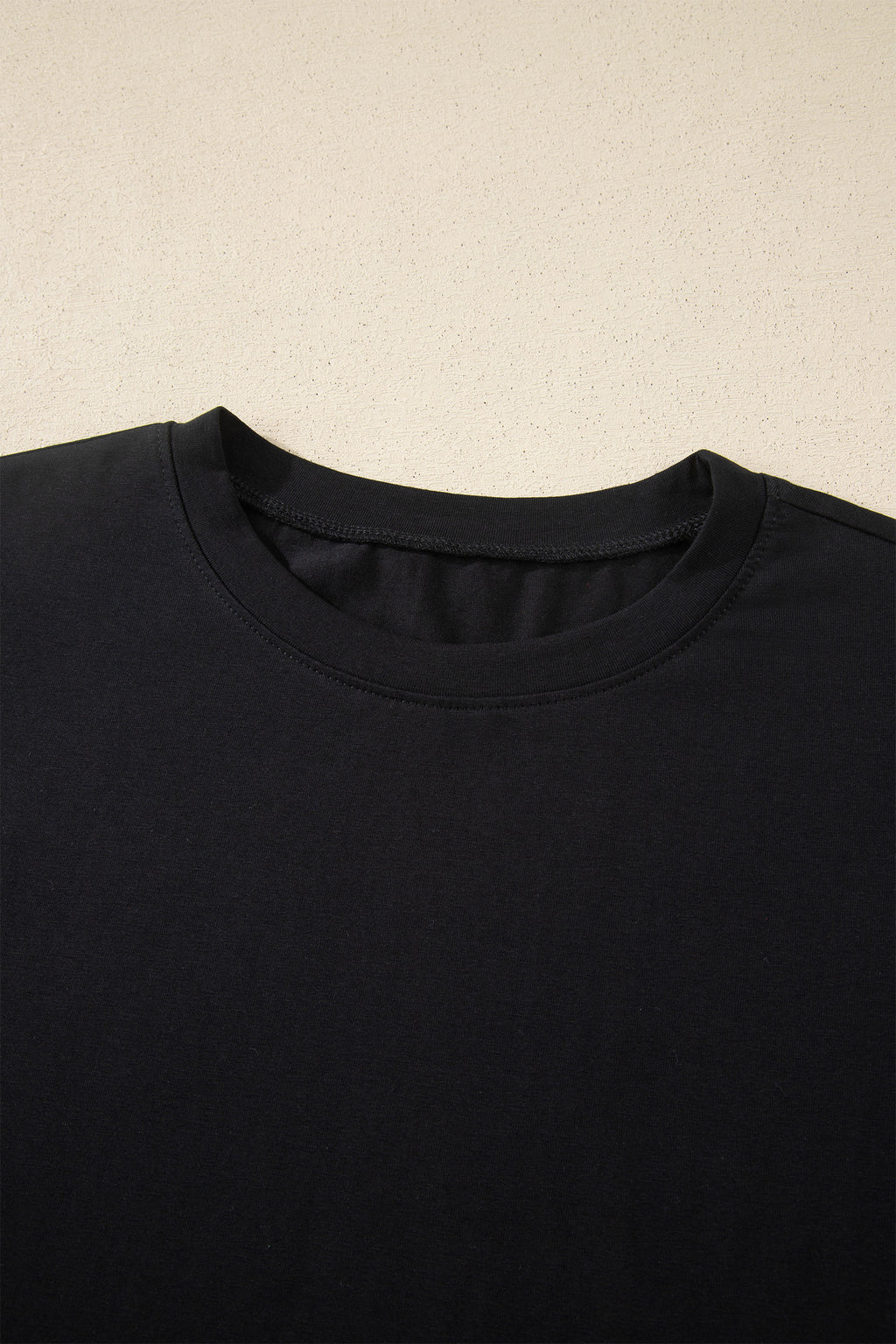 Varsity Striped Short Sleeve Crew Neck T Shirt