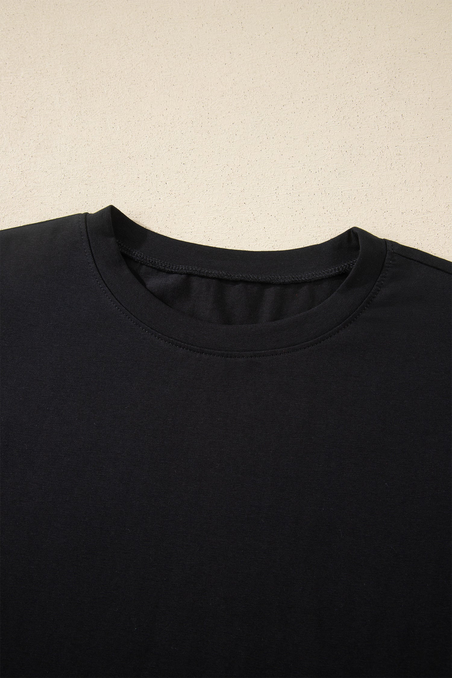 Varsity Striped Short Sleeve Crew Neck T Shirt