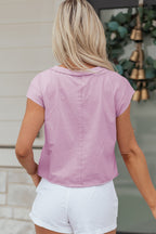 Mineral Wash Boxy Fit Cotton Tank Top