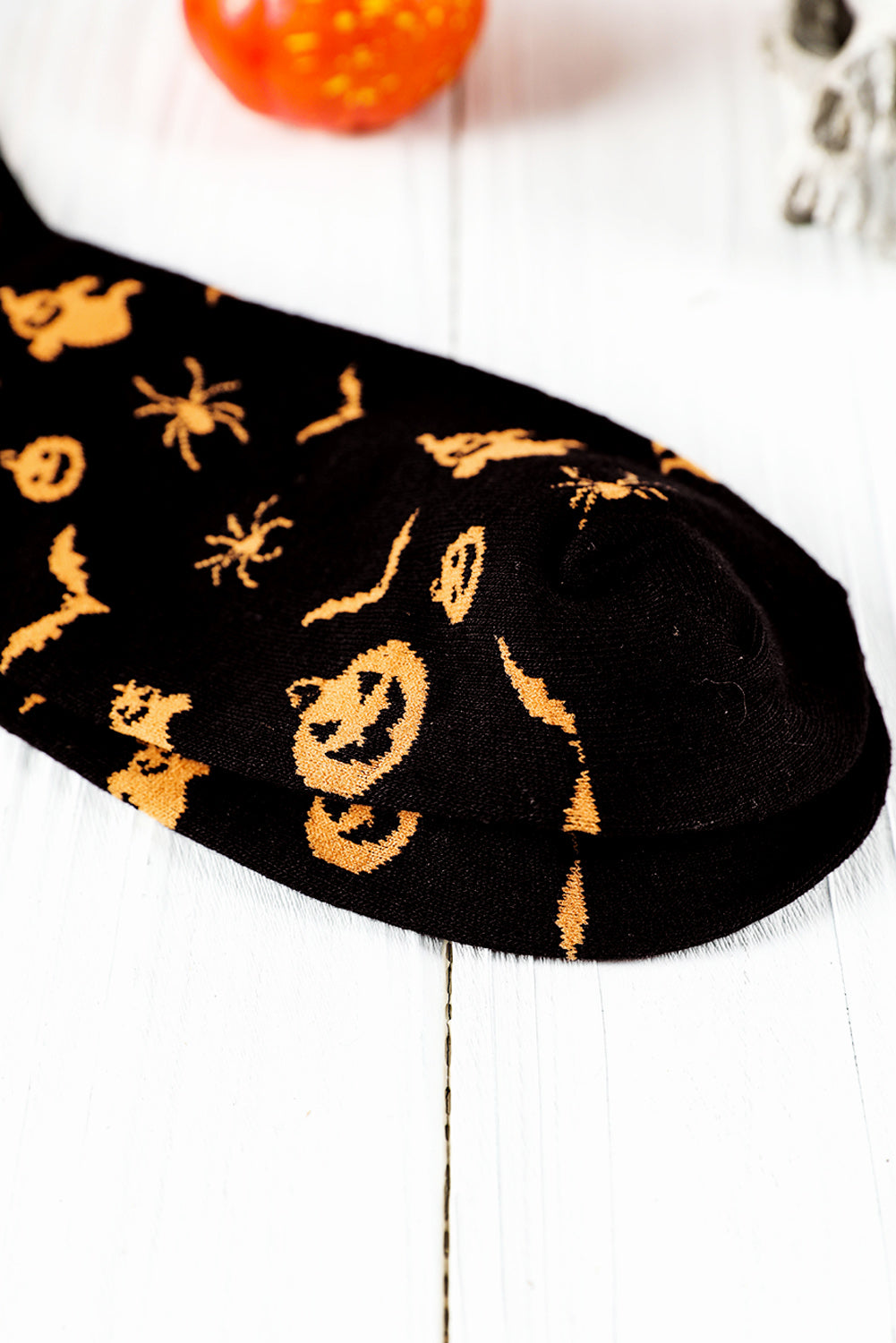 Spooky Season Halloween Element Print Socks