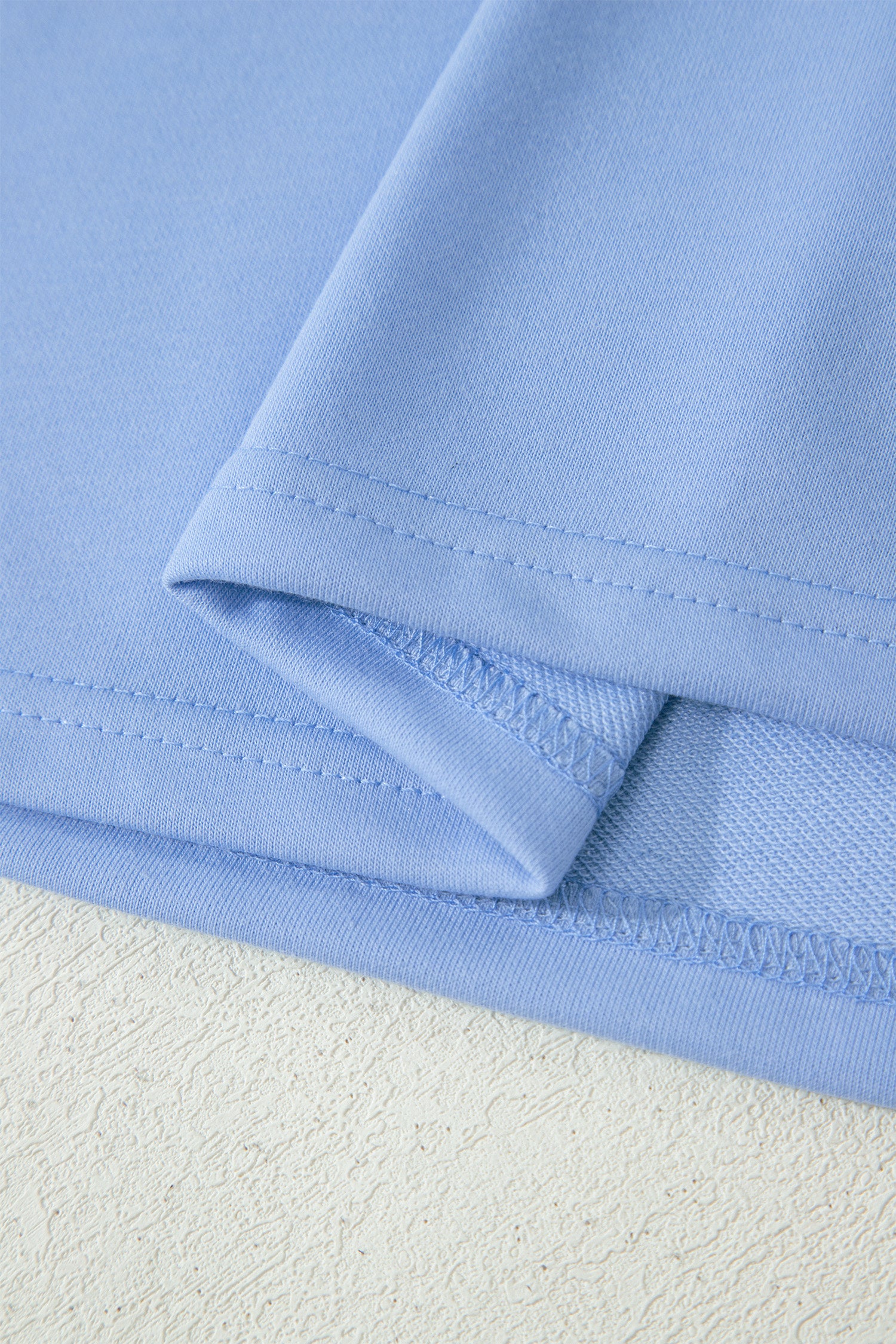 Half Zipped Ruffled Short Set